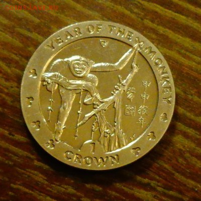 о.МЭН - крона ГОД ОБЕЗЬЯНЫ до 16.12, 22.00 - о.Мэн - Год обезьяны