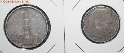 5 Рейхс марок 1934г.  серебро КИРХА, до 16.12 в 22.00 по МСК - IMG_1259.JPG