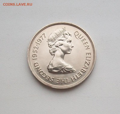 Крона (шайба) !!! Тристан да Кунья 25 пенсов Корабль - 100_6424