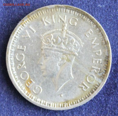 4 рупии 1943г. ГЕОРГ-VI до 10.12 в 22 - IMG_3928.JPG