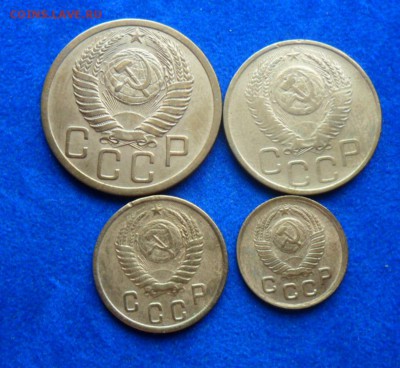 советов 4 шт.5к-1552,3к.-1952г,2к.-1952г,1к.-1949г.№14 - SAM_7967