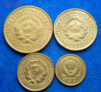 советы 5к.-1930г.3к.-1930г,2к.-1930г,1к.-1957г.№19 - SAM_8021