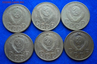 советов 3 копейки  1952-57г.6шт.№20 - SAM_8030