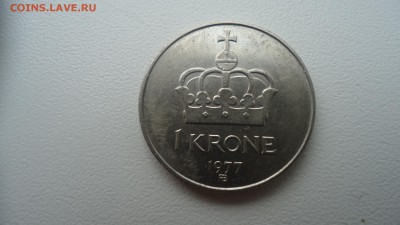 НОРВЕГИЯ 1 КРОНА 1977 ДО 16.12 22:00 МСК - DSC03396.JPG