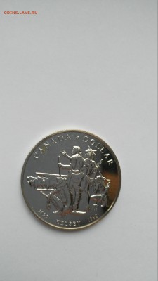 Канада 1 доллар Генри Келси 1690 - 1990 год UNC - PHOTO_20161209_162420