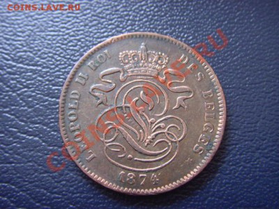 Бельгия 2 сантима 1874 до 11.01 в 21.00 М - LPIC9931.JPG