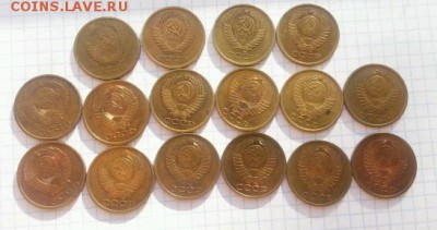 5 коп 1961-91 16 шт. до 22-00 14.12.16 - 1481449002979