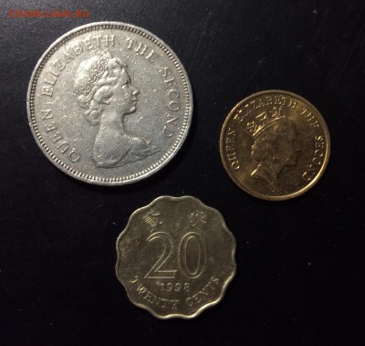 Гон Конг 3 монеты - image