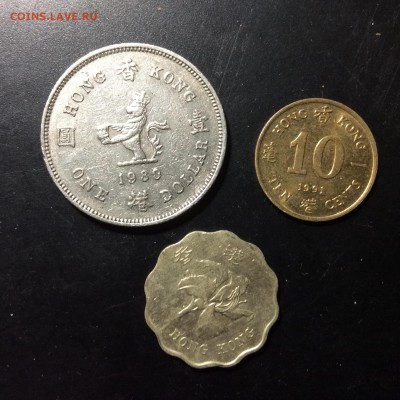 Гон Конг 3 монеты - image