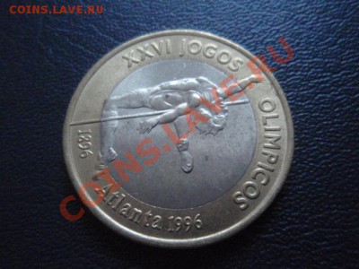 Португалия 200 эскудо 1996 Биметал Прыжки до 12.01 в 21.00 М - P1020874.JPG