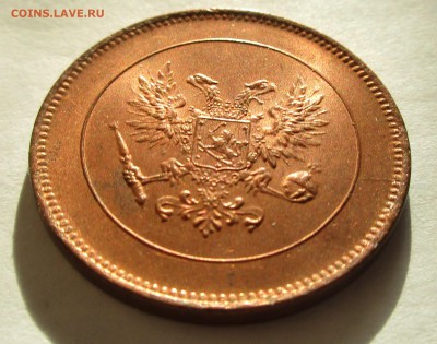 ФИНЛЯНДИЯ 5 пенни 1917. Орёл. ШТЕМПЕЛЬНАЯ. - 053.JPG