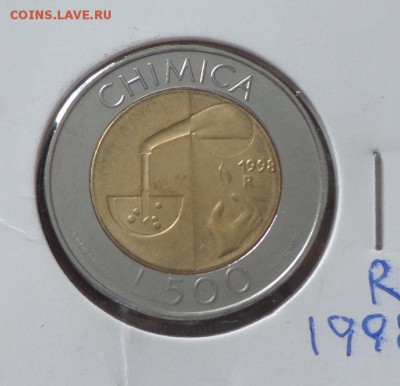 САН-МАРИНО - ХИМИЯ БИМ нечастая до 18.12, 22.00 - Сан-Марино 500 л БИМ Химия_1