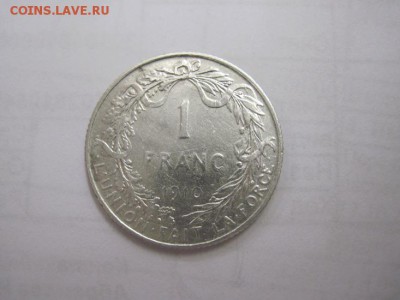 1 франк Бельгия 1910   до 14.12.16 - IMG_6717.JPG