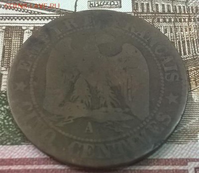 Франция 5 сантимов, 1863 A - WP_20161212_017