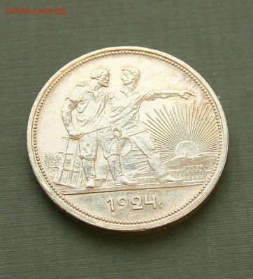 1 рубль 1924 отличный до 18,12 в 22-30 по мск - 1-24-1
