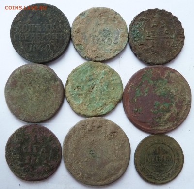 9 монет 1740-1898 на опыты до 15.12.16 (22.00 мск) - 9медь_рев