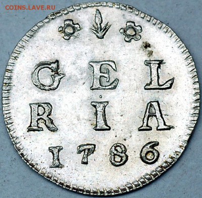 Нидерланды_2 стювера 1786. Серебро; до 13.12_22.18мск - 10894