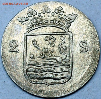 Нидерланды_2 стювера 1765. Серебро; до 13.12_22.21мск - 10891