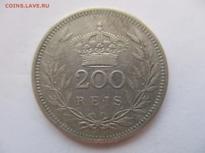 Португалия. 200 рейс 1909 г. с 1 рубля - IMG_0372.JPG