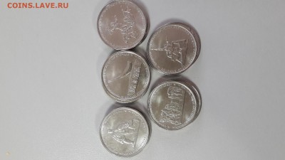 3 Комплекта Крымских 5-ок(15 монет) до 16.12 - крымские 5-ки(3к-кта)