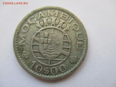 Португальский Мозамбик. 10 эскудо 1960 г. с 1 рубля - IMG_0387.JPG