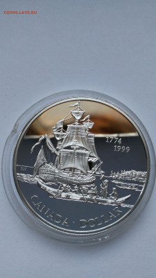Канада 1999 год  1 доллар Сантьяго - PHOTO_20161212_152509
