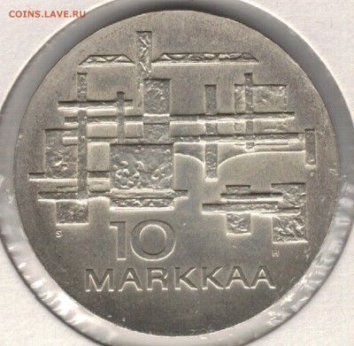 Ag Финляндия 10 марок 1967 Независимость 19.12 в 22ч (Г965) - 5-ф1967а