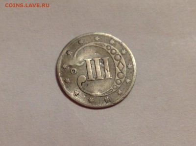 3 цента 1851 знак О - -xnhVa6OIY4