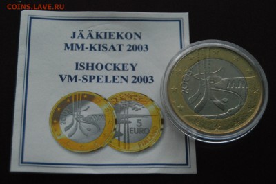Финляндия 5 евро 2003 Хоккей, биметалл 15.12.16(22.00) - DSC_2289.JPG