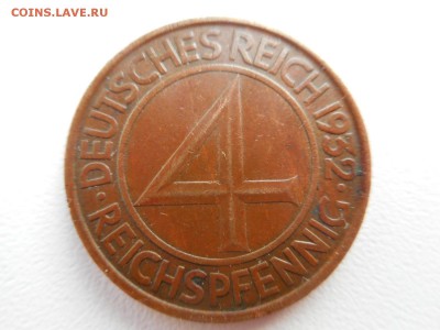 4 пфеннига 1932 г А до 16.12.16 г 22.00 - DSCN5288