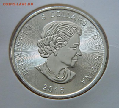 5$ Канада Ягуар,унцовка,серебро, 17.12.2016,22-00 по москве - DSCN6080