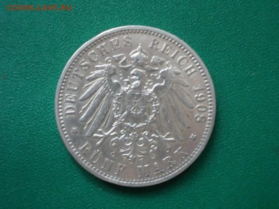 Гамбург 5 марок 1908 г.до 18.12.16 22-00 по МСК - DSCN1847