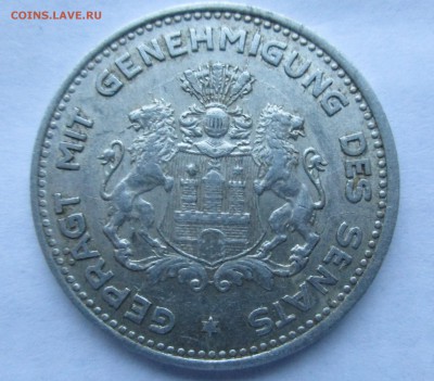 10 verrechnungsmarke 1923. ГАМБУРГ. Оценка. - 005.JPG