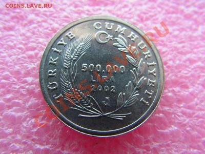 -Турция- 500.000 лир 2002(фауна) -- 13 января 22-00 - 500,000 лир 2002 (1).JPG