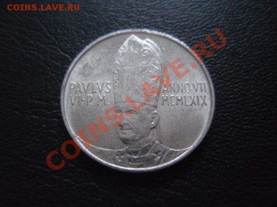 Ватикан 10 лир 1969 Ангел до 14.01 в 21.00 М - P1020908.JPG