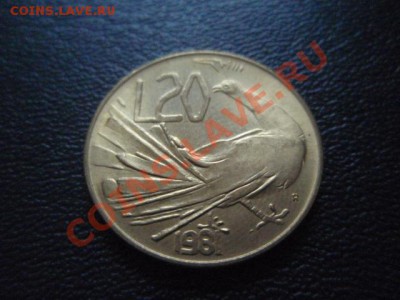 Сан Марино 20 лир 1981 "курица"  до 14.01 в 21.00 М - P1020916.JPG