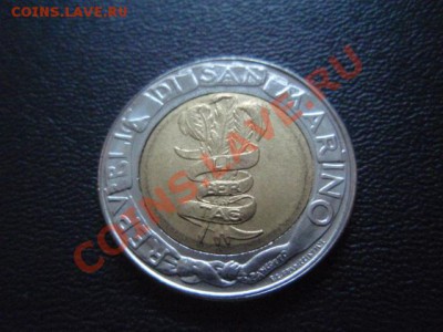 Сан Марино 500 лир 1995 ФАО  Биметал  до 14.01 в 21.00 М - P1020925.JPG