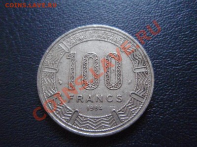 Габон 100 франков 1984 2 тип  до 14.01 в 21.00 М - P1020892.JPG