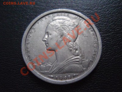 Фр. Экваториальная Африка 2 франка 1948  до 14.01 в 21.00 М - P1020968.JPG