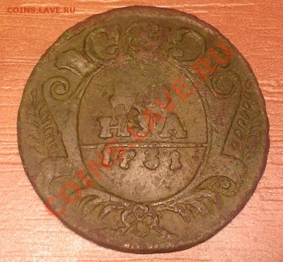Деньга 1731 одна черта - Photo-0002