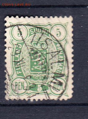 Русская Финляндия 1м 1889г 5п - 226