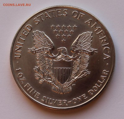 США. 1 доллар ШАГАЮЩАЯ СВОБОДА 1999. СЕРЕБРО, 31,1 - унция. - 7