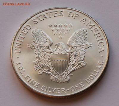 США. 1 доллар ШАГАЮЩАЯ СВОБОДА 2000. СЕРЕБРО, 31,1 - унция. - 8