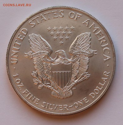 США. 1 доллар ШАГАЮЩАЯ СВОБОДА 2001. СЕРЕБРО, 31,1 - унция. - 7