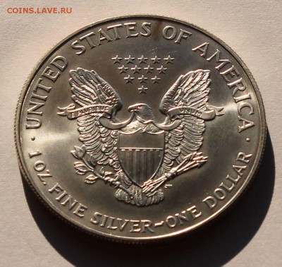 США. 1 доллар ШАГАЮЩАЯ СВОБОДА 2002. СЕРЕБРО, 31,1 - унция. - 6