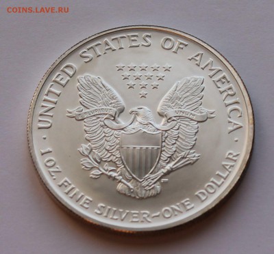 США. 1 доллар ШАГАЮЩАЯ СВОБОДА 2003. СЕРЕБРО, 31,1 - унция. - 8