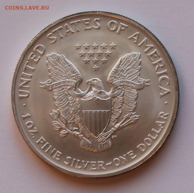 США. 1 доллар ШАГАЮЩАЯ СВОБОДА 2003. СЕРЕБРО, 31,1 - унция. - 7