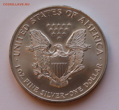 США. 1 доллар ШАГАЮЩАЯ СВОБОДА 2004. СЕРЕБРО, 31,1 - унция. - 7