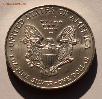 США. 1 доллар ШАГАЮЩАЯ СВОБОДА 2005. СЕРЕБРО, 31,1 - унция. - 6