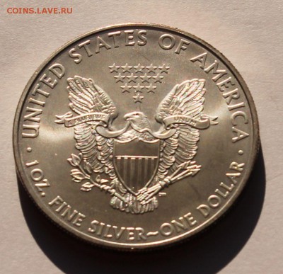 США. 1 доллар ШАГАЮЩАЯ СВОБОДА 2008. СЕРЕБРО, 31,1 - унция. - 6